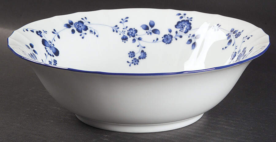 Elegance In Blue 9" Round Vegetable Bowl by Noritake-1