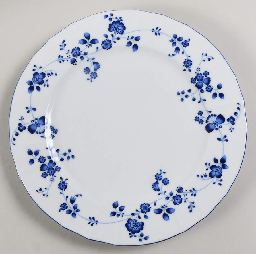 Elegance In Blue Dinner Plate by Noritake-1