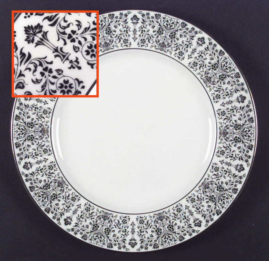Elegante Dinner Plate by Noritake-1