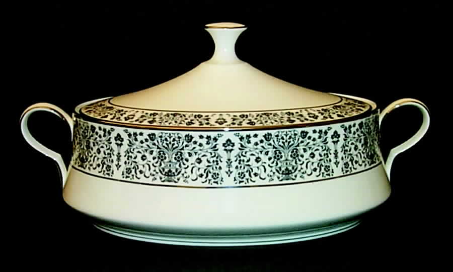 Elegante Oval Covered Vegetable by Noritake-1