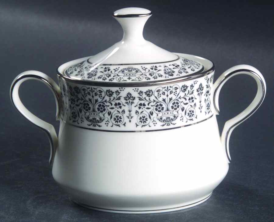 Elegante Sugar Bowl & Lid by Noritake-1