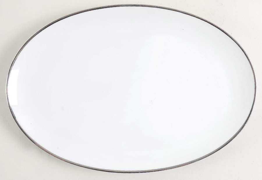 Elegance 12" Oval Serving Platter by Noritake-1