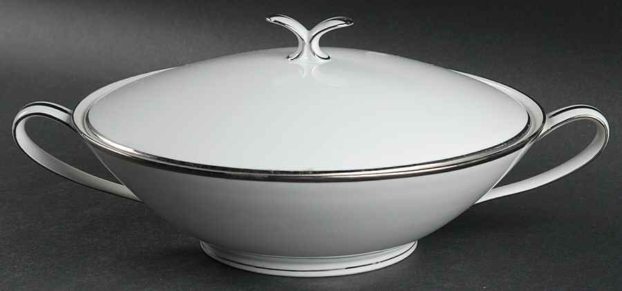 Elegance Round Covered Vegetable by Noritake-1