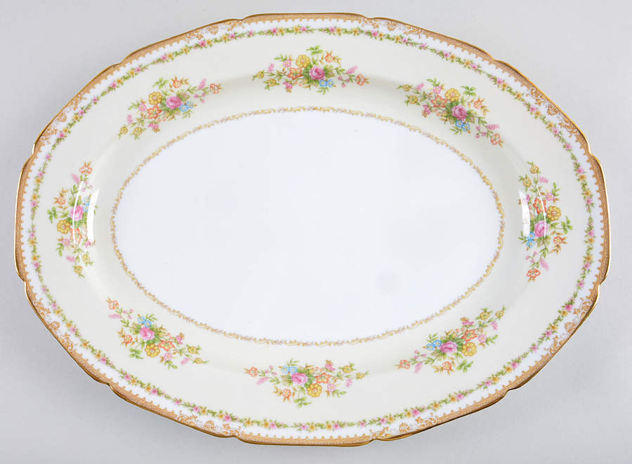 Elena 16" Oval Serving Platter by Noritake-1