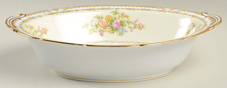 Elena 10" Oval Vegetable Bowl by Noritake-1