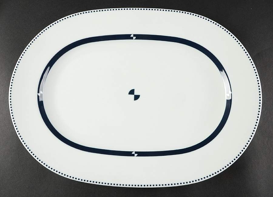 Elevation 16" Oval Serving Platter by Noritake-1