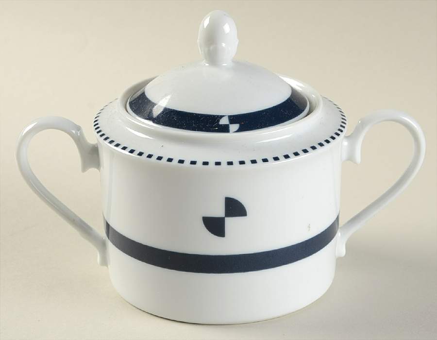 Elevation Sugar Bowl & Lid by Noritake-1
