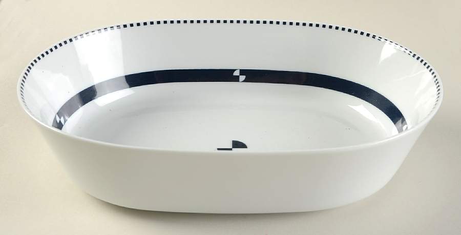 Elevation 9" Oval Vegetable Bowl by Noritake-1