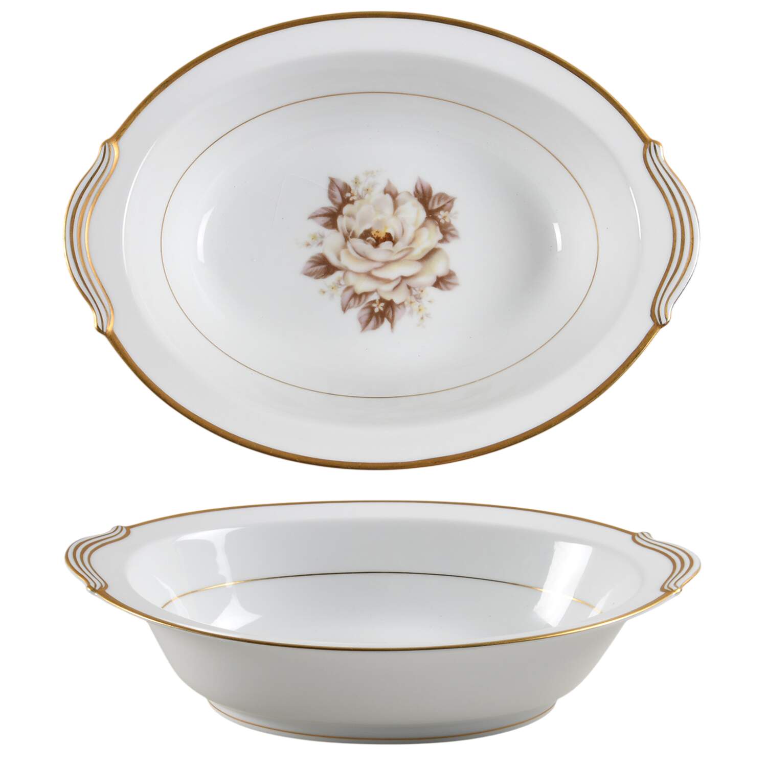 Elizabeth 10" Oval Vegetable Bowl by Noritake-1