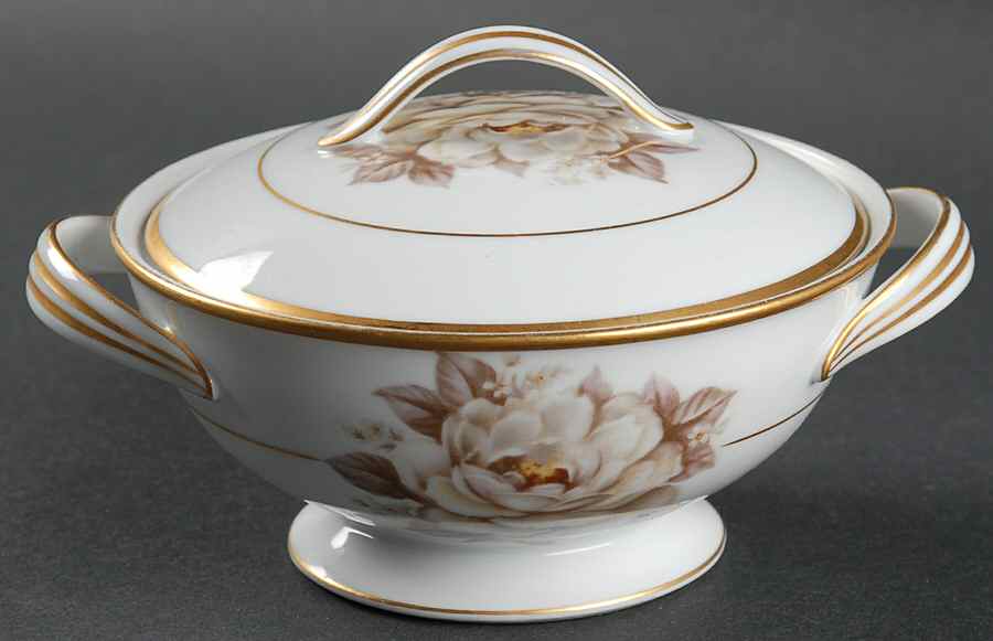 Elizabeth Sugar Bowl & Lid by Noritake-1