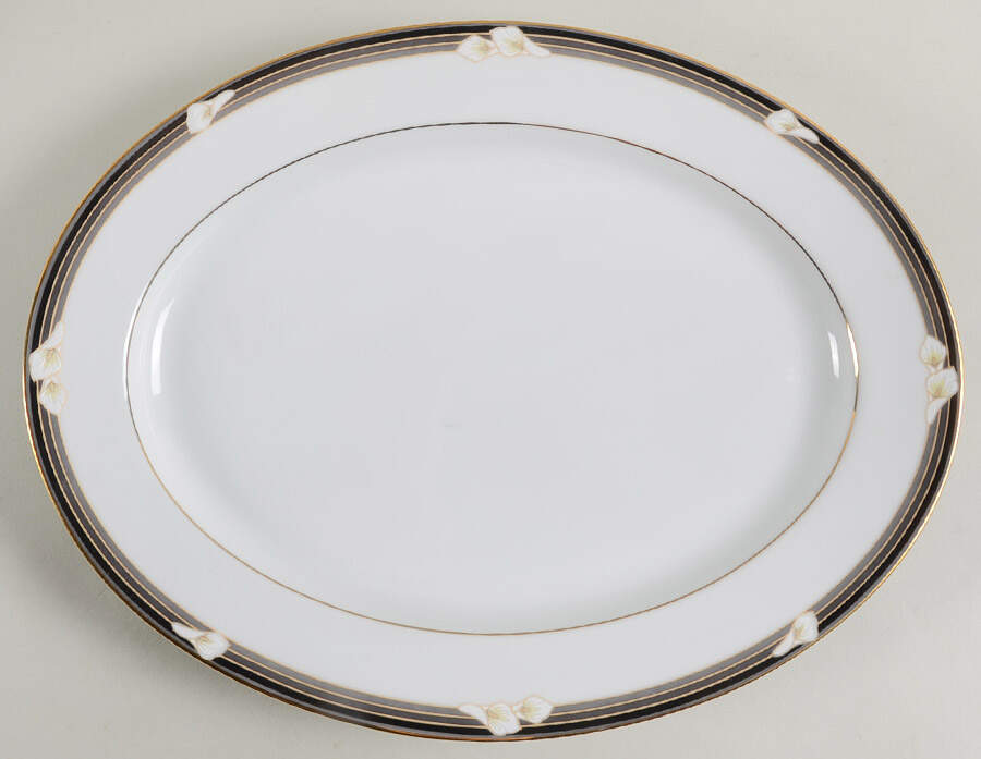 Ellington 13" Oval Serving Platter by Noritake-1