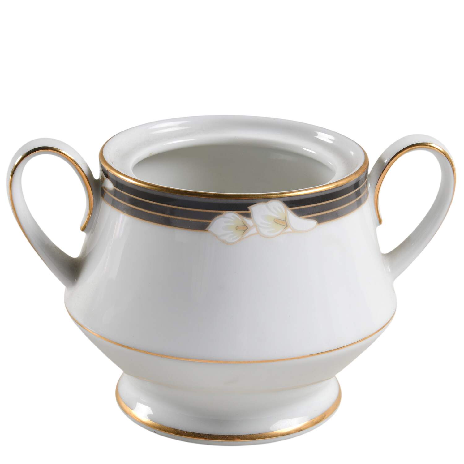 Ellington Sugar Bowl No Lid by Noritake-1