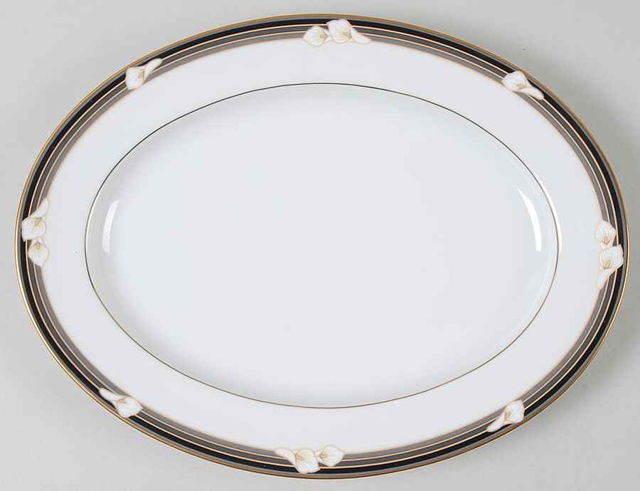 Ellington 11" Oval Serving Platter by Noritake-1