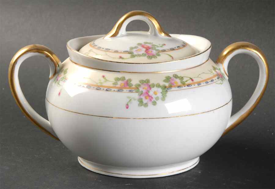 Ellwood Sugar Bowl & Lid by Noritake-1