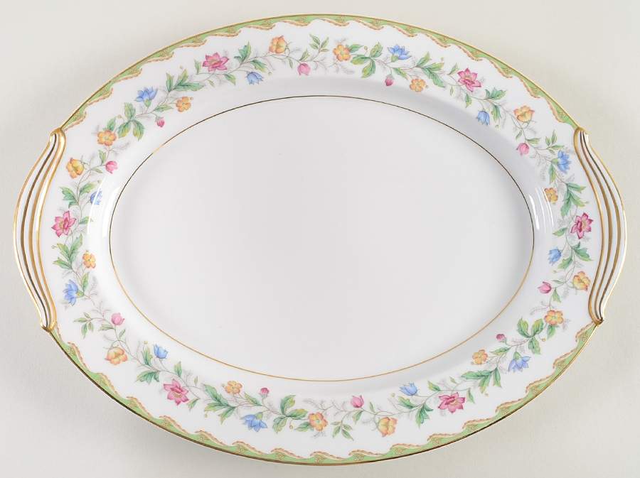 Elmhurst 13" Oval Serving Platter by Noritake-1