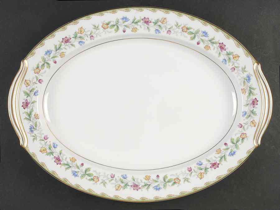 Elmhurst 16" Oval Serving Platter by Noritake-1