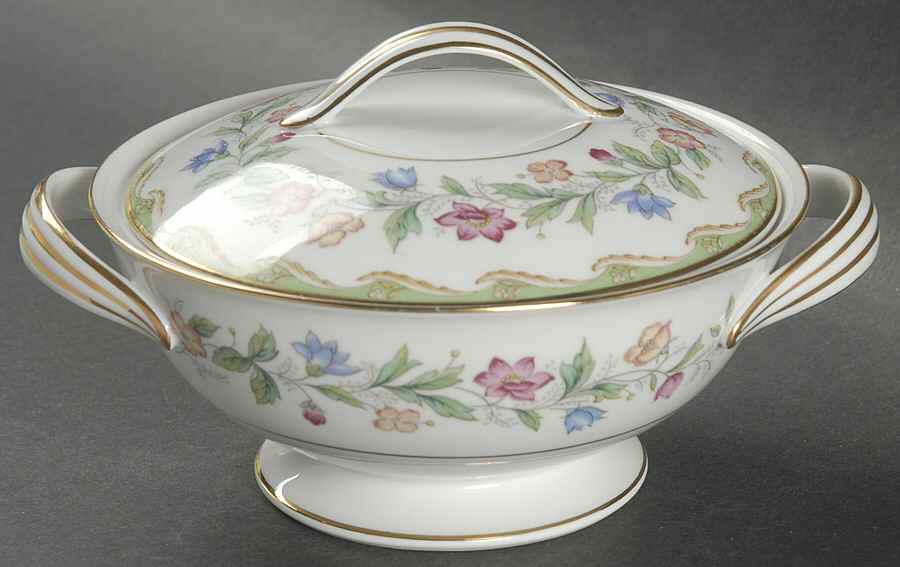 Elmhurst Sugar Bowl & Lid by Noritake-1