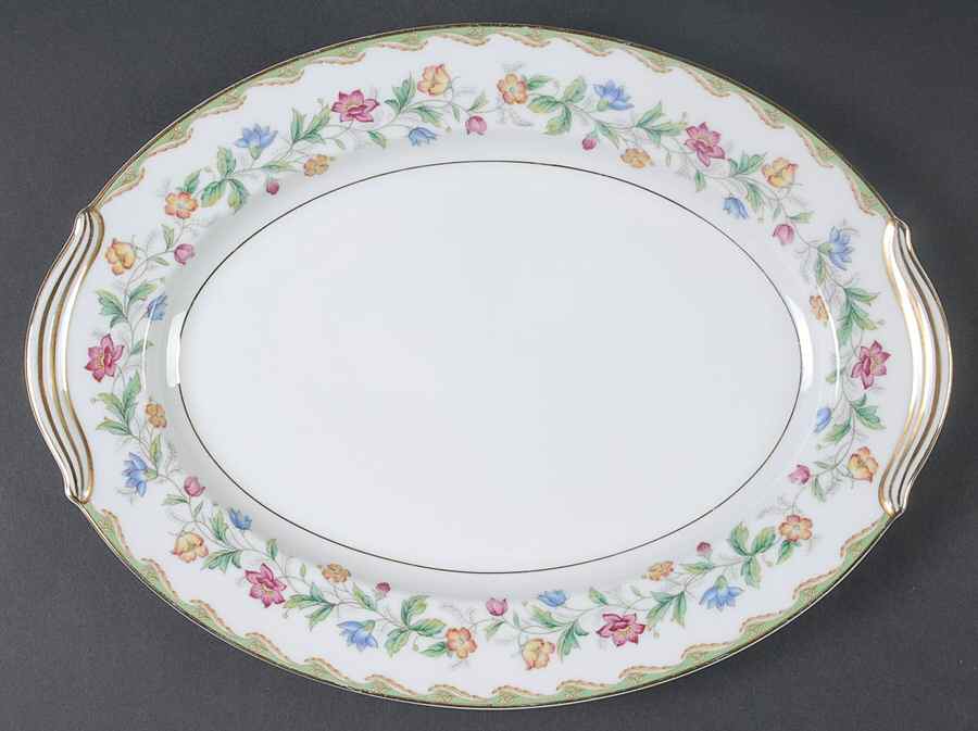 Elmhurst 11" Oval Serving Platter by Noritake-1