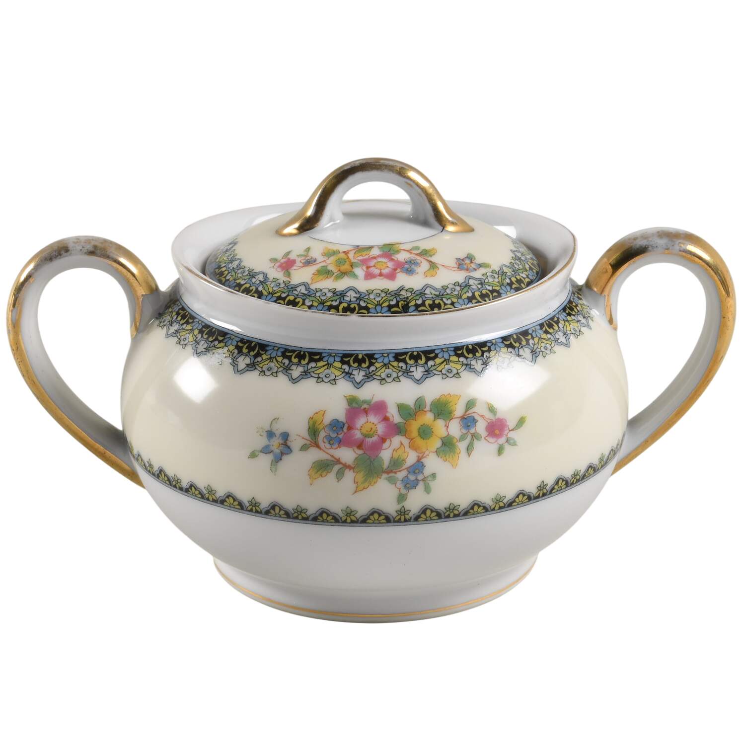 Elmonte Sugar Bowl & Lid by Noritake-1