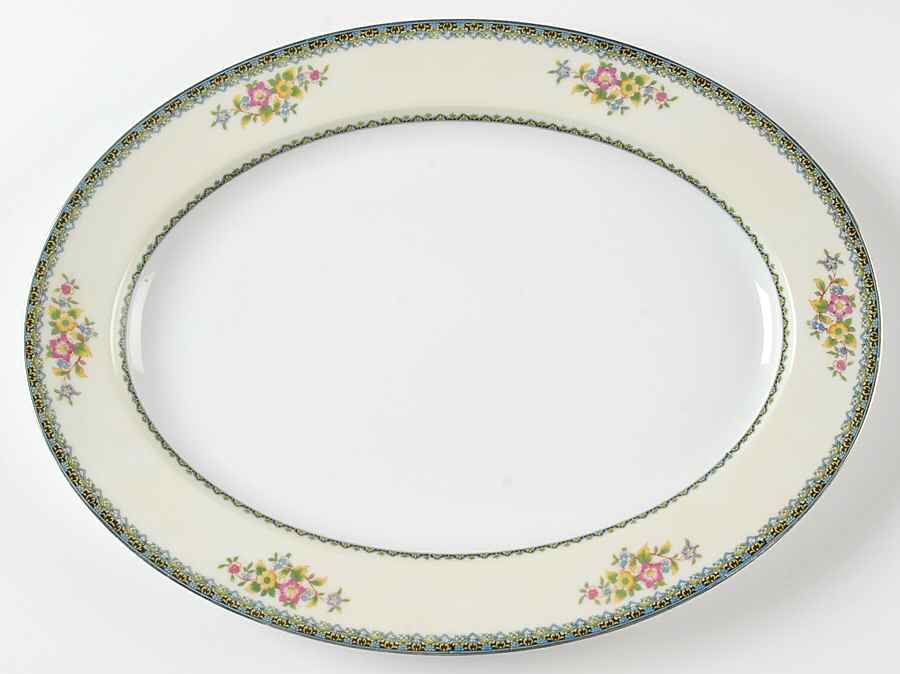 Elmonte 16" Oval Serving Platter by Noritake-1