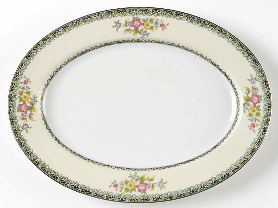 Elmonte 11" Oval Serving Platter by Noritake-1
