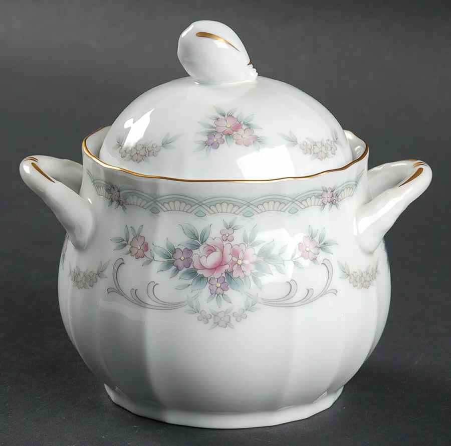 Elmsford Sugar Bowl & Lid by Noritake-1