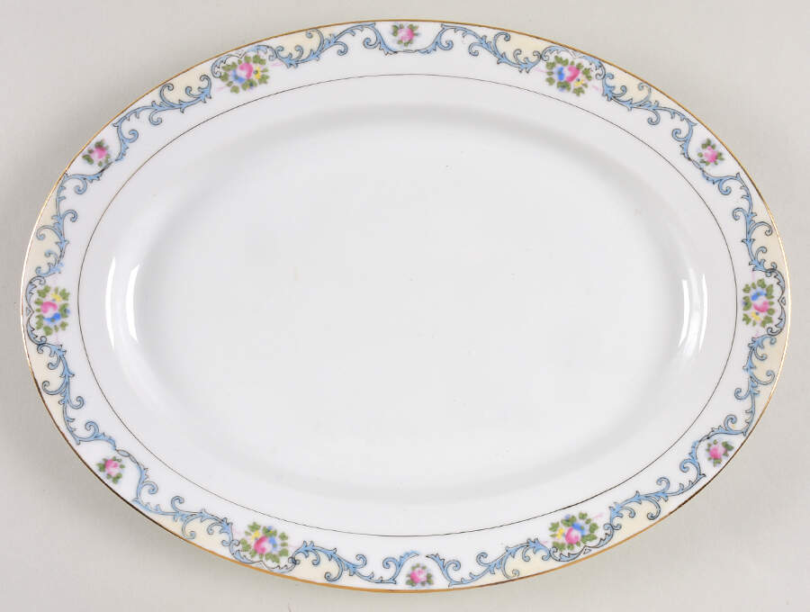 Elmwood 11" Oval Serving Platter by Noritake-1