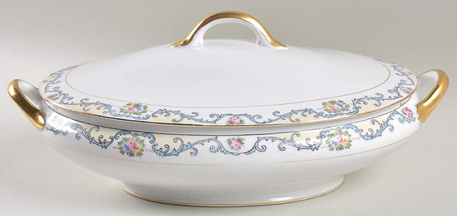 Elmwood Oval Covered Vegetable by Noritake-1
