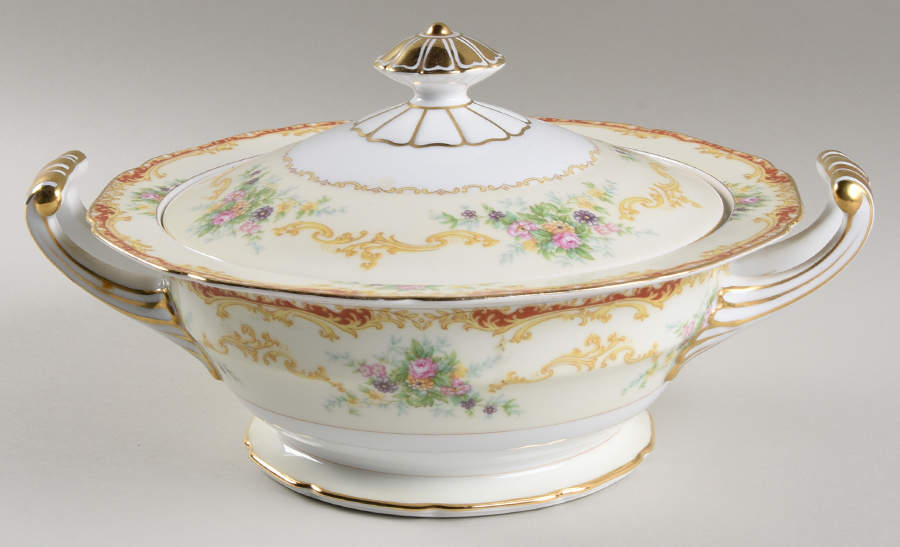 Elnora Round Covered Vegetable by Noritake-1