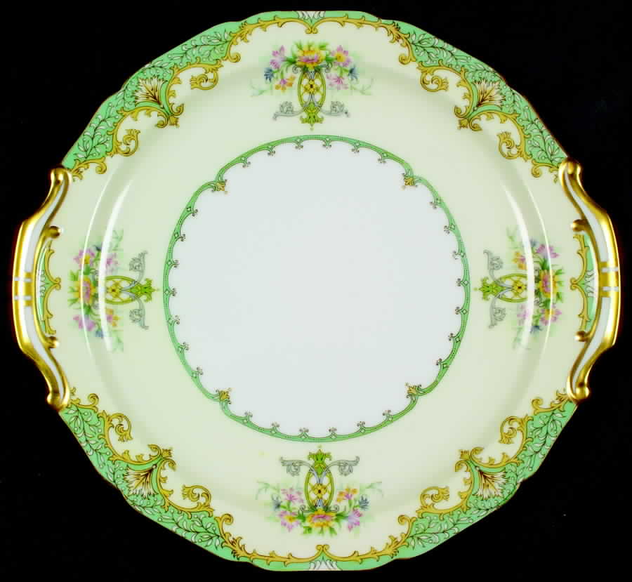 Eltovar Handled Cake Plate by Noritake-1
