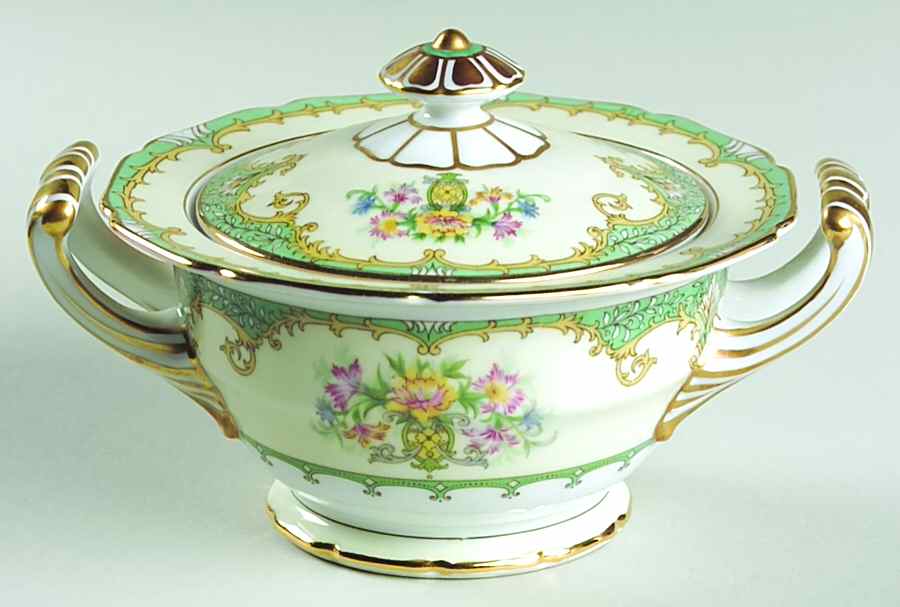 Eltovar Sugar Bowl & Lid by Noritake-1