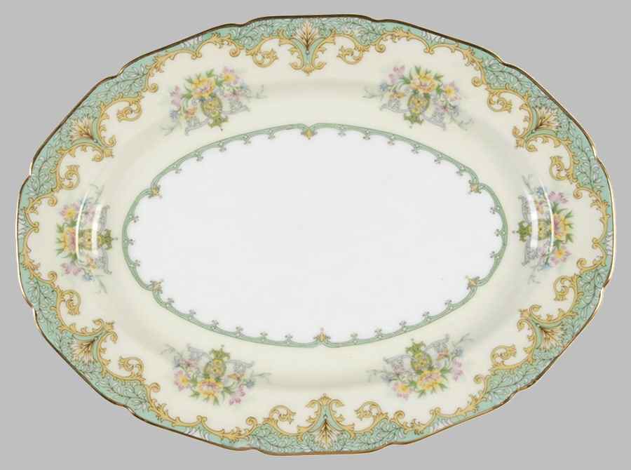 Eltovar 11" Oval Serving Platter by Noritake-1