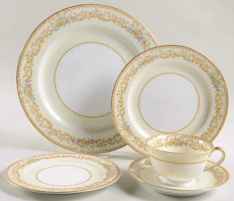 Elvira 5 Piece Place Setting by Noritake-1