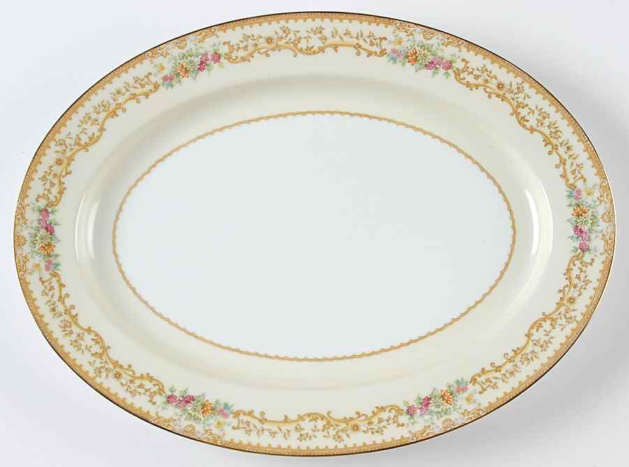 Elvira 13" Oval Serving Platter by Noritake-1