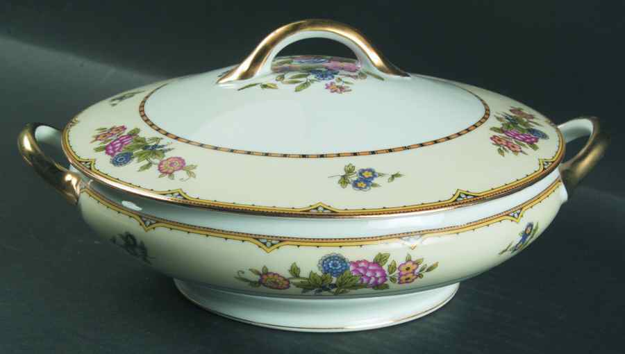 Elysian Round Covered Vegetable by Noritake-1