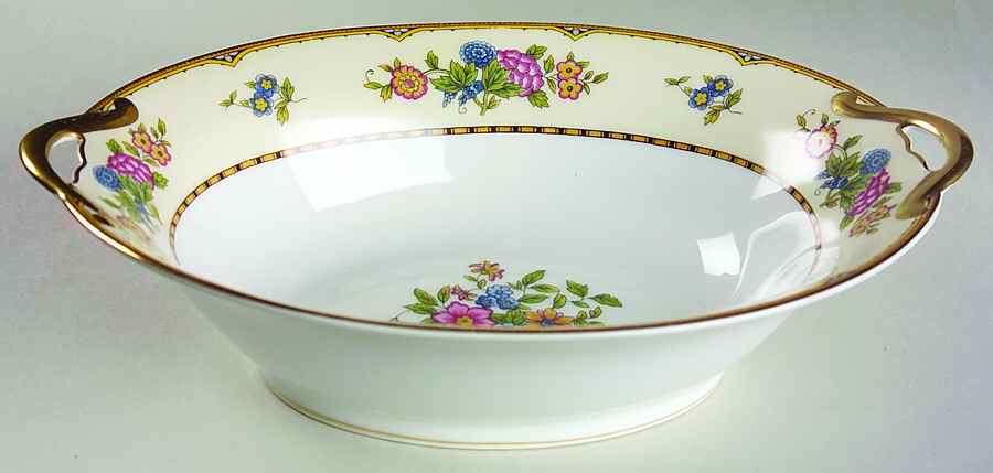 Elysian 10" Oval Vegetable Bowl by Noritake-1