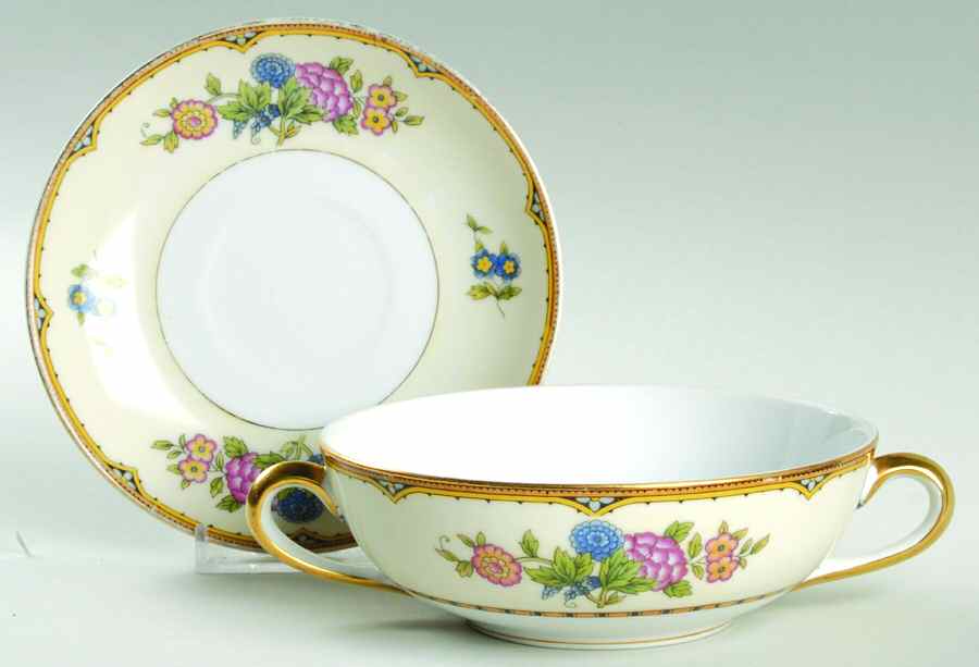 Elysian Flat Cream Soup Bowl by Noritake-1