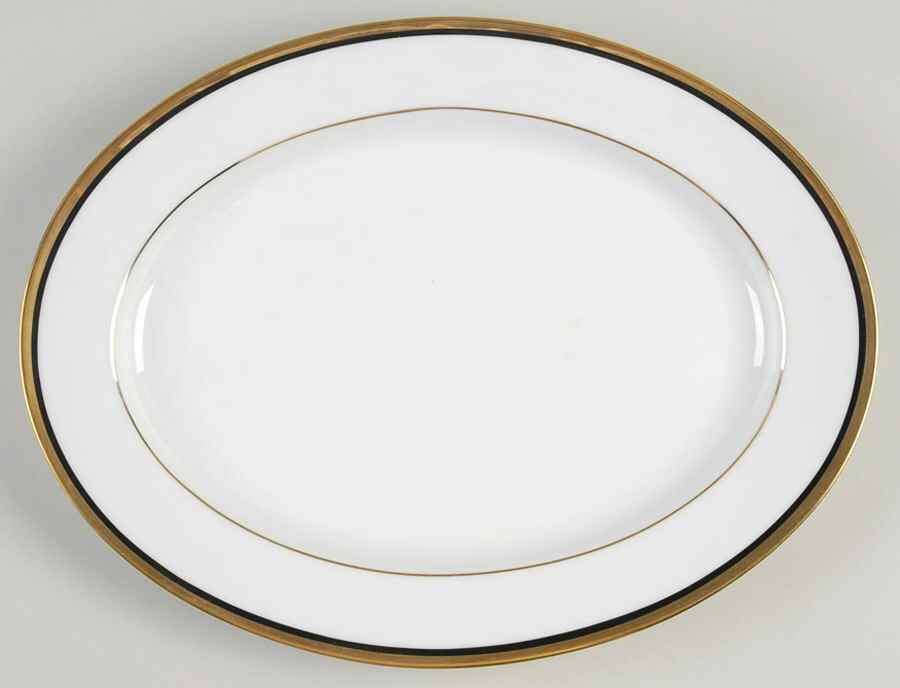 Elysee 13" Oval Serving Platter by Noritake-1