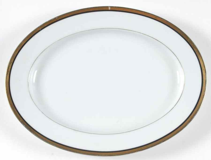Elysee 11" Oval Serving Platter by Noritake-1