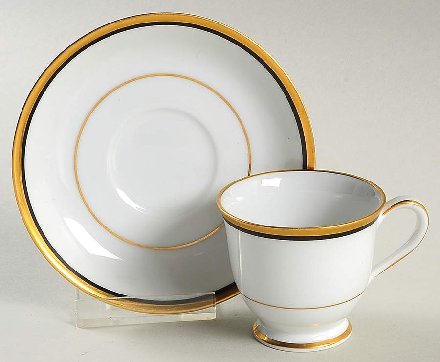 Elysee Footed Demitasse Cup & Saucer Set by Noritake-1