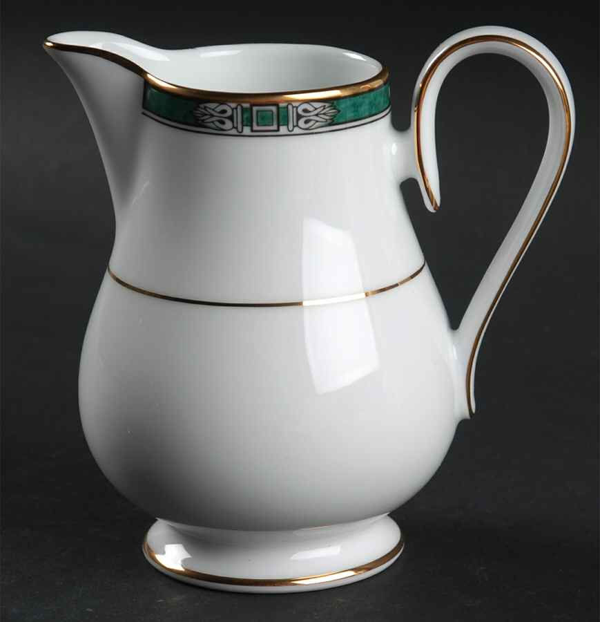 Emerald Crest Creamer by Noritake-1