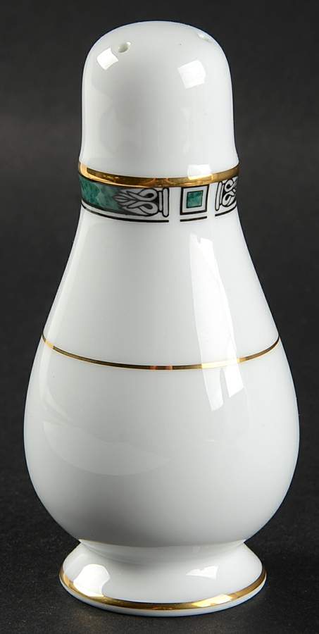 Emerald Crest Salt Shaker by Noritake-1