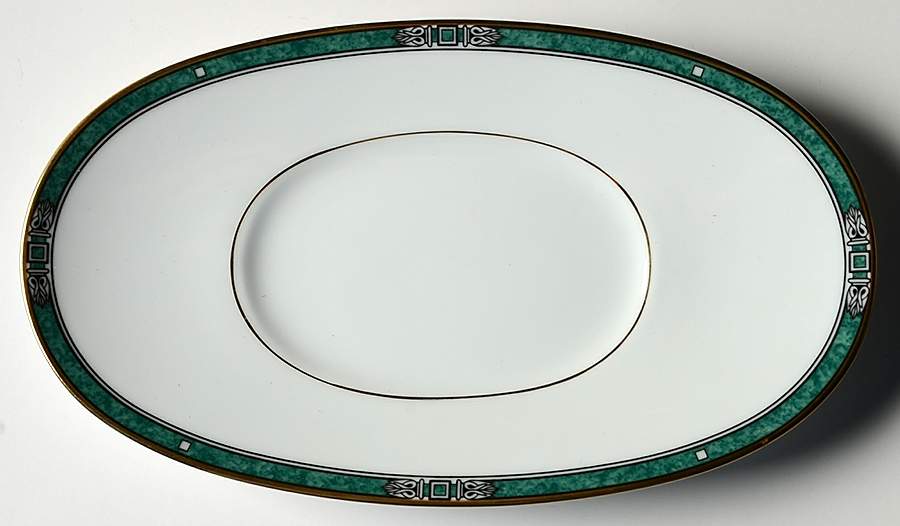Emerald Crest Relish/Butter Tray by Noritake-1