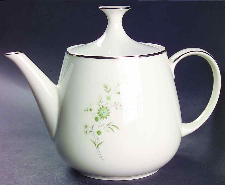 Emerald Teapot & Lid by Noritake-1