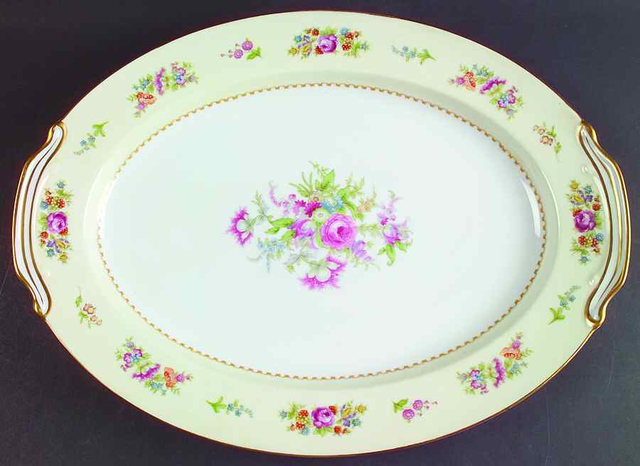 Empire 16" Oval Serving Platter by Noritake-1