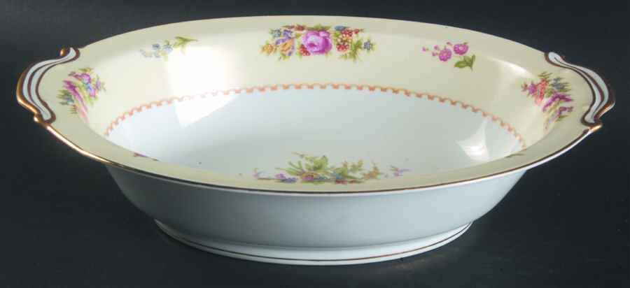 Empire 10" Oval Vegetable Bowl by Noritake-1