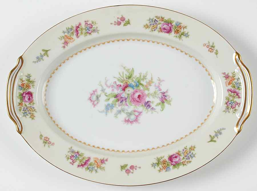 Empire 12" Oval Serving Platter by Noritake-1