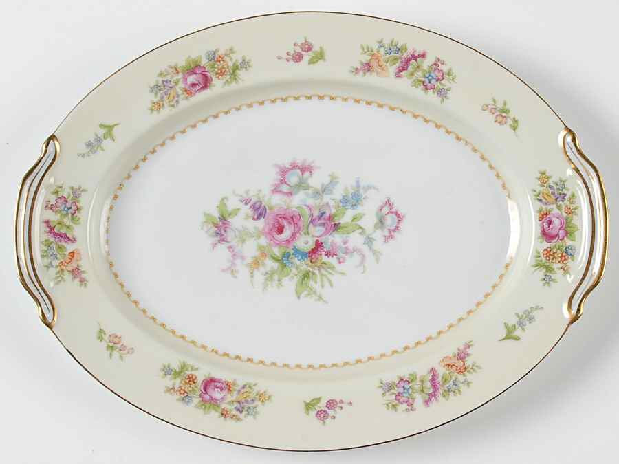 Empire 11" Oval Serving Platter by Noritake-1