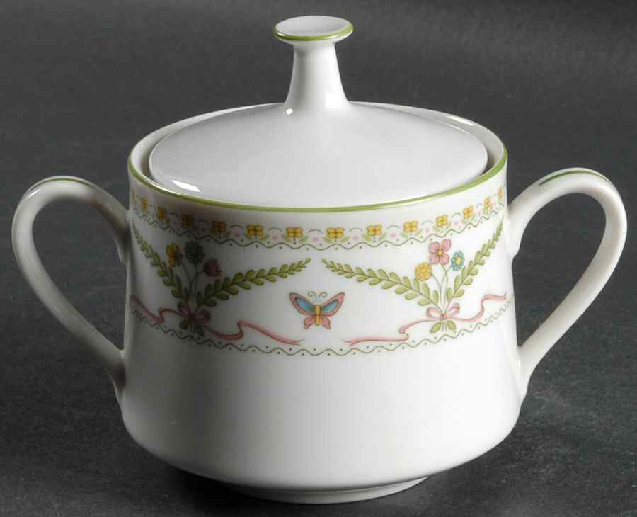 Empire Sugar Bowl & Lid by Noritake-1