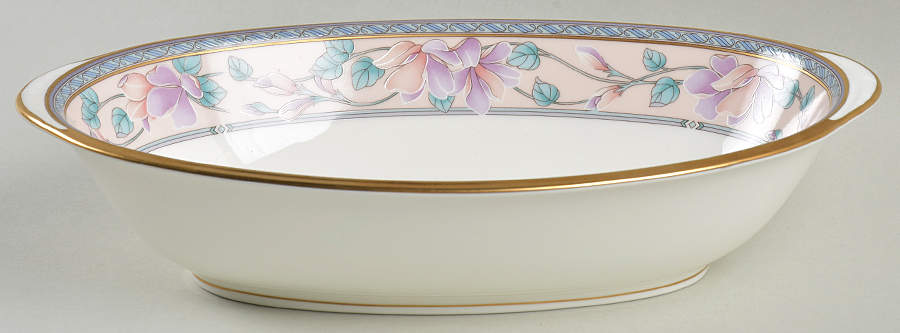 Embassy Suite 10" Oval Vegetable Bowl by Noritake-1